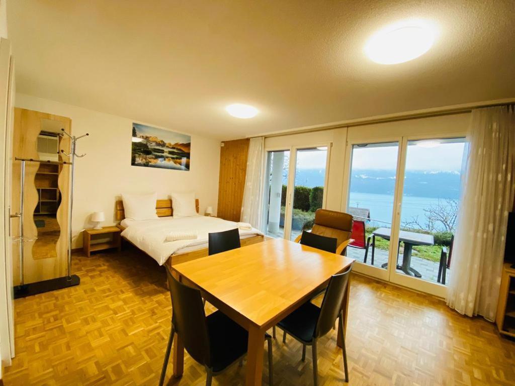 Lake View Residence Niederried bei Interlaken ภายนอก รูปภาพ